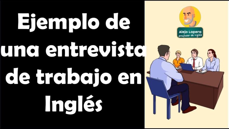 10 Ejemplos de Diálogo en Inglés para Entrevista de Trabajo: Aprende