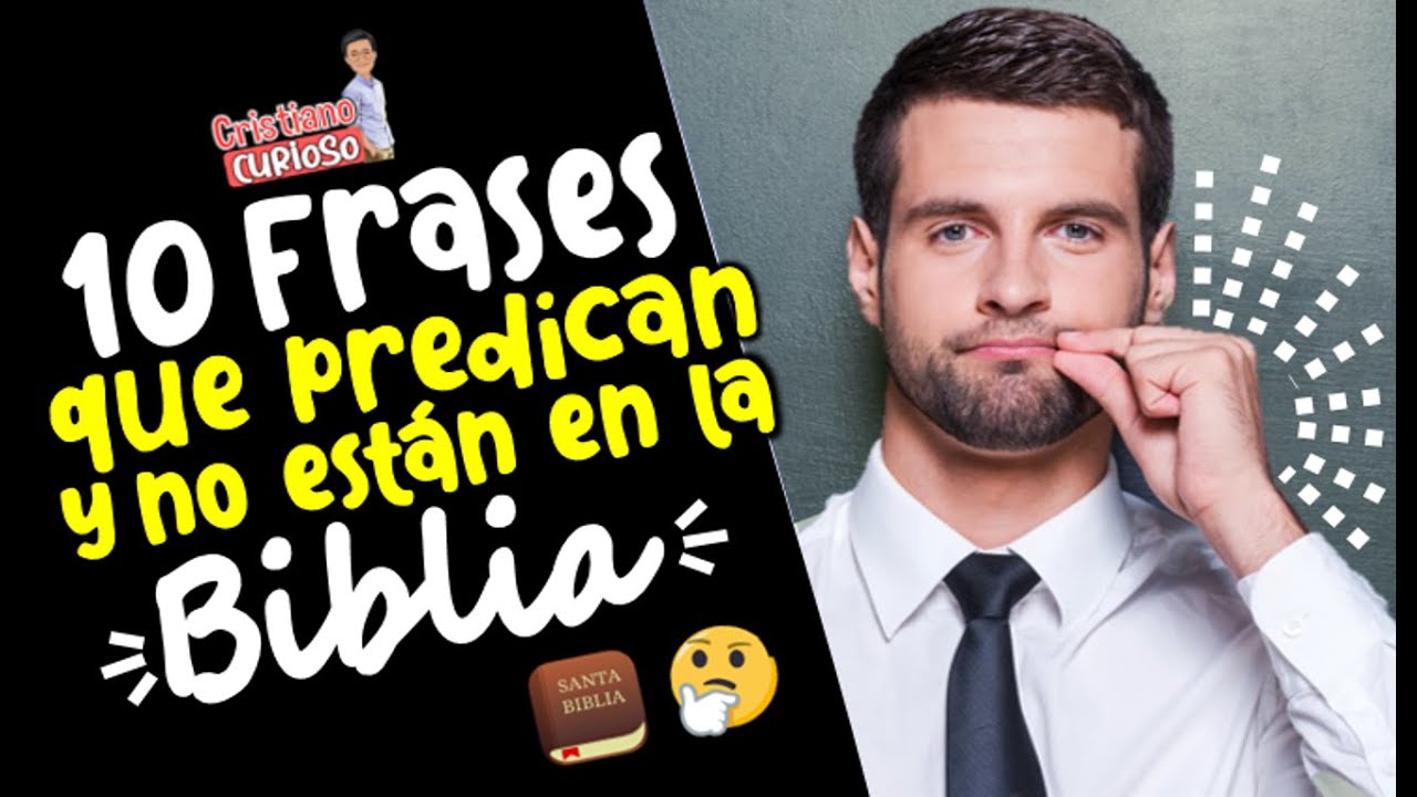 dichos cristianos que no estan en la biblia