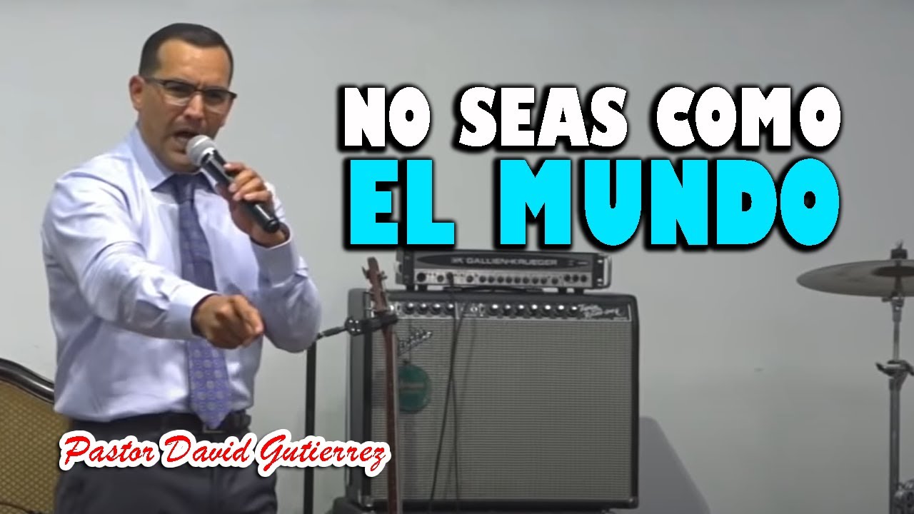 estamos en el mundo pero no somos del mundo biblia
