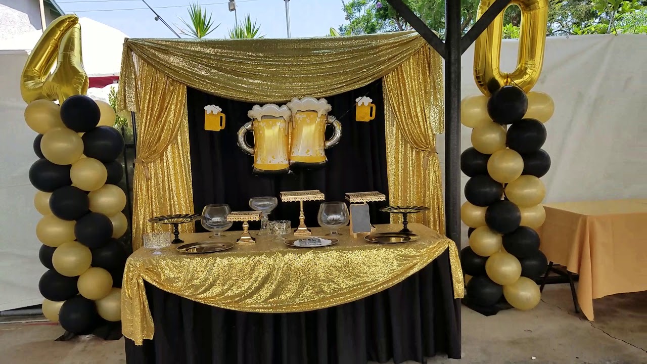 ideas para festejar cumpleaños de 40 años hombre