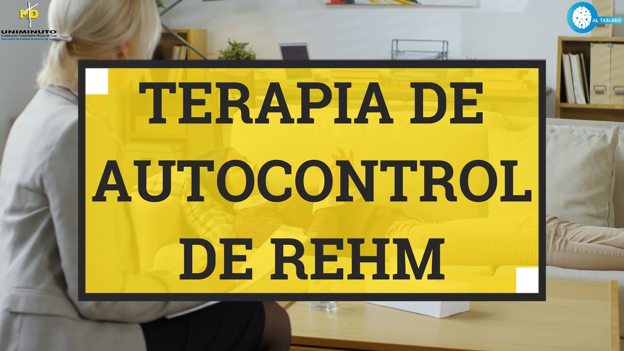 la terapia de autocontrol de rehm para la depresión