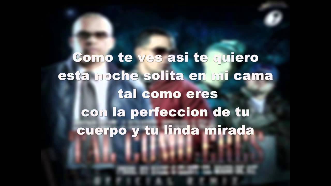 letra de la cancion tal como eres divino