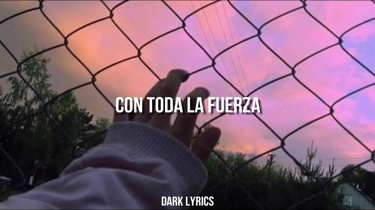 letra quiero decirle al mundo que no somos amigos