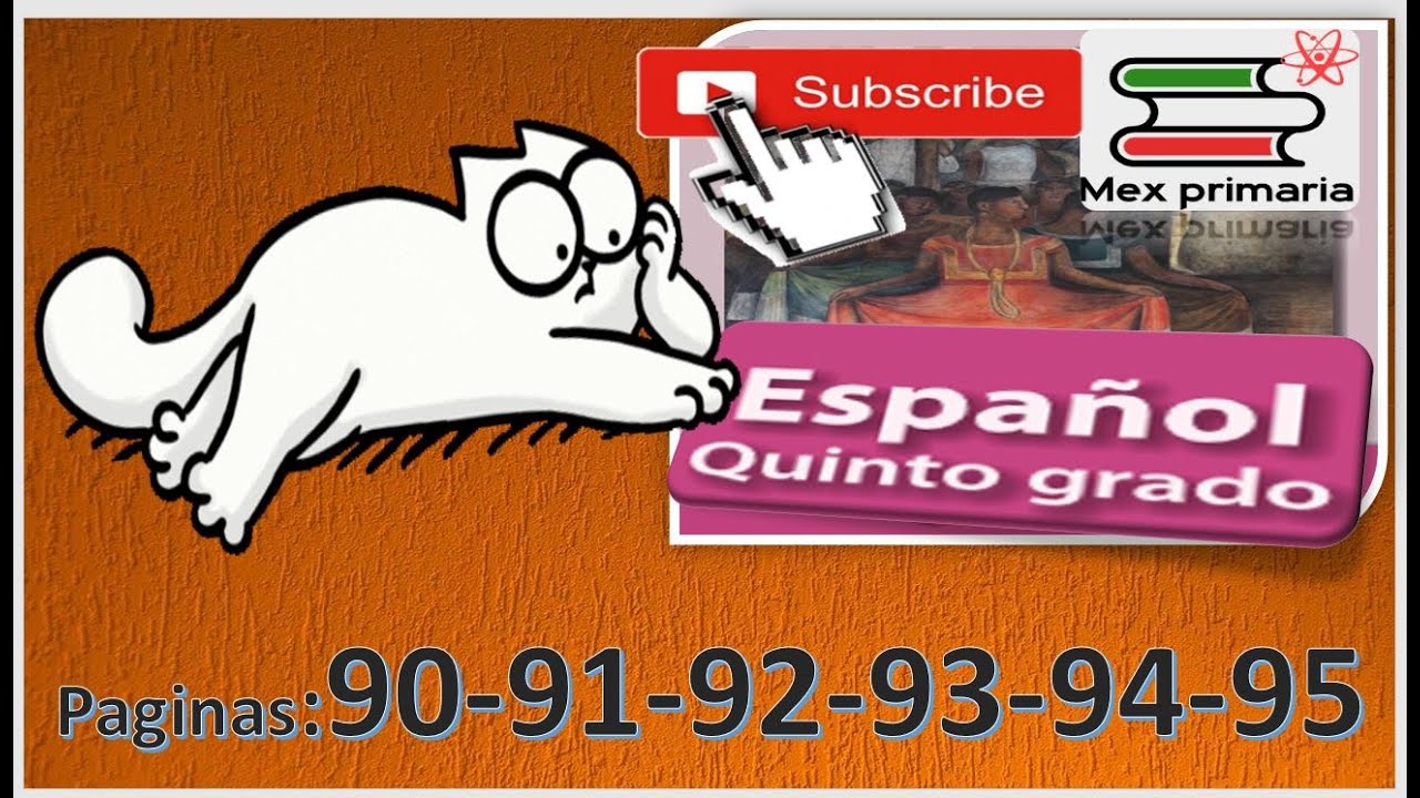 libro de español quinto grado contestado pagina 90