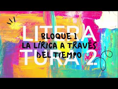linea del tiempo de la poesia lirica clasica