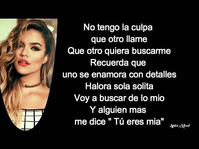 no tengo la culpa que otro llame letra