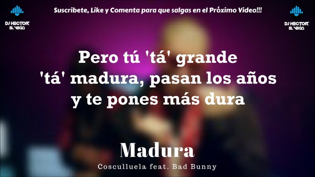 pasan los años y te pones mas dura letra