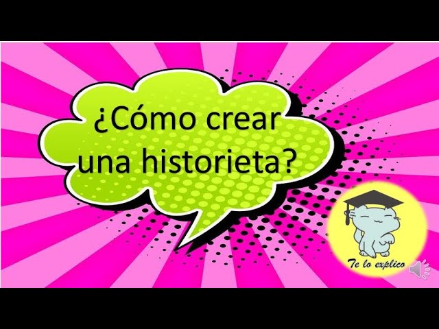 persona que se dedica a la creación de historietas