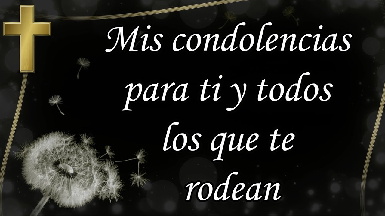 pesame a una amiga por la muerte de su madre