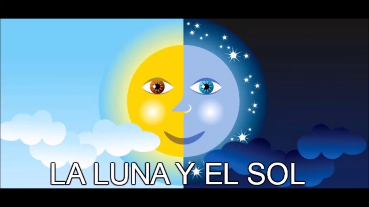 poema del sol y la luna para niños