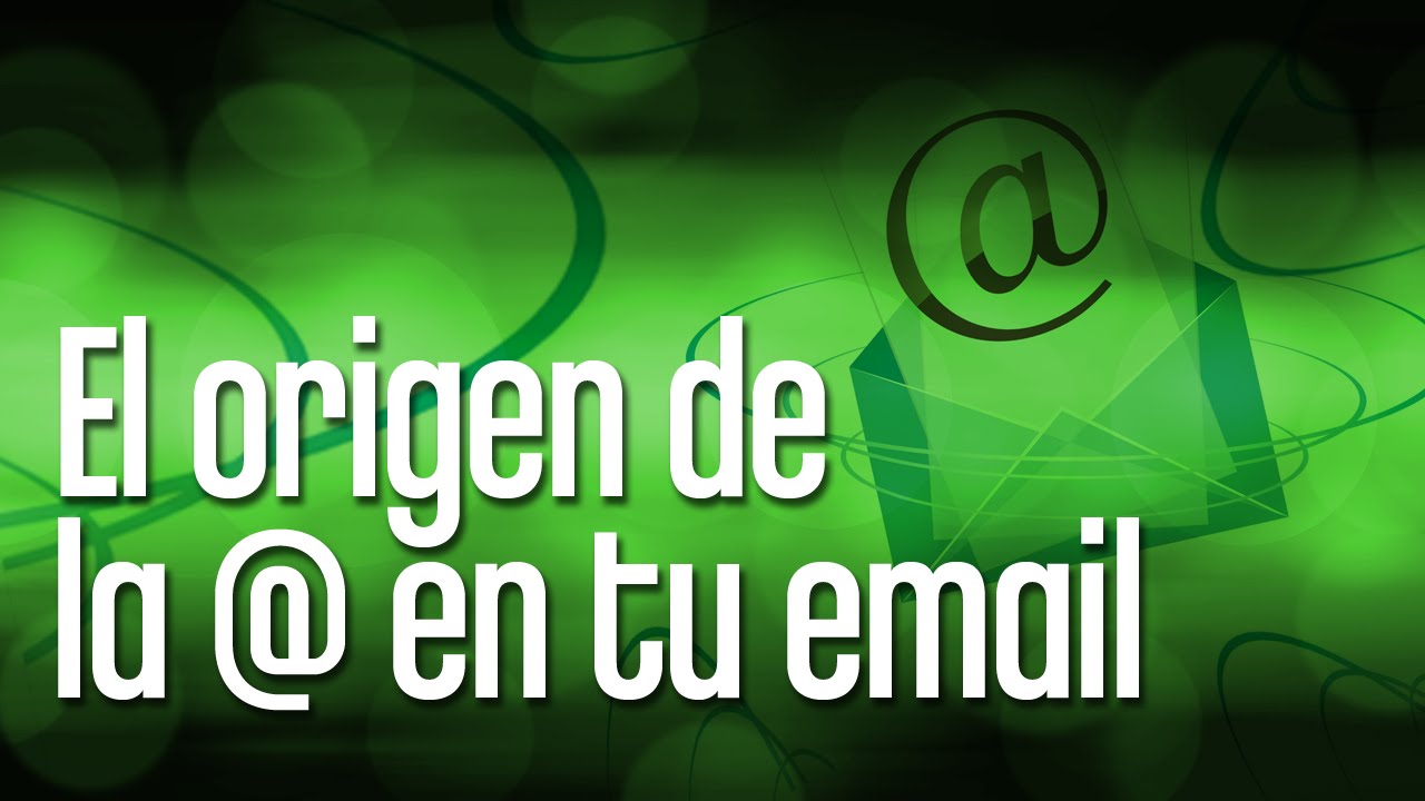 signo que se usa para las direcciones de email