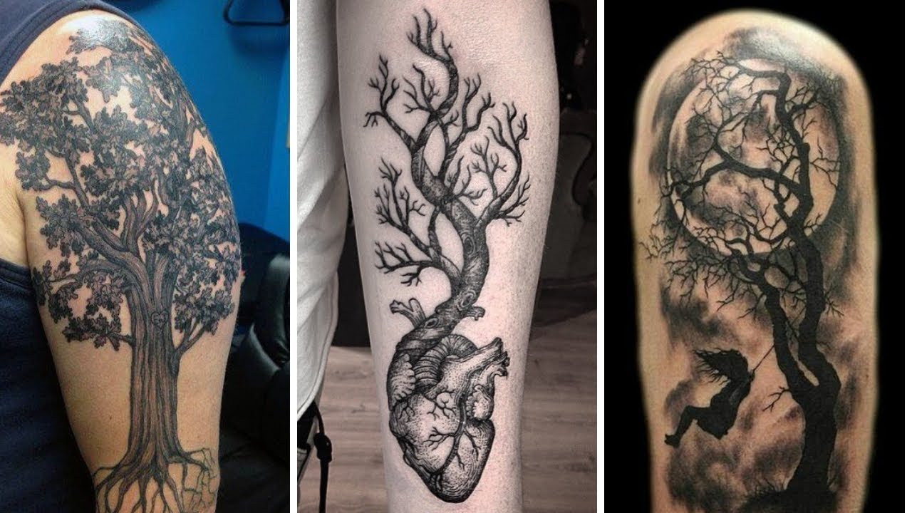 tatuajes del arbol de la vida en el brazo