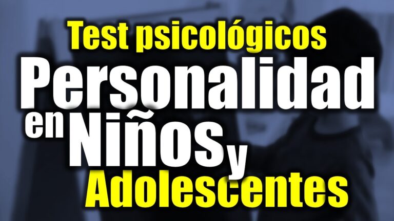 Descubre los mejores test de personalidad para niños de 4 a 5 años