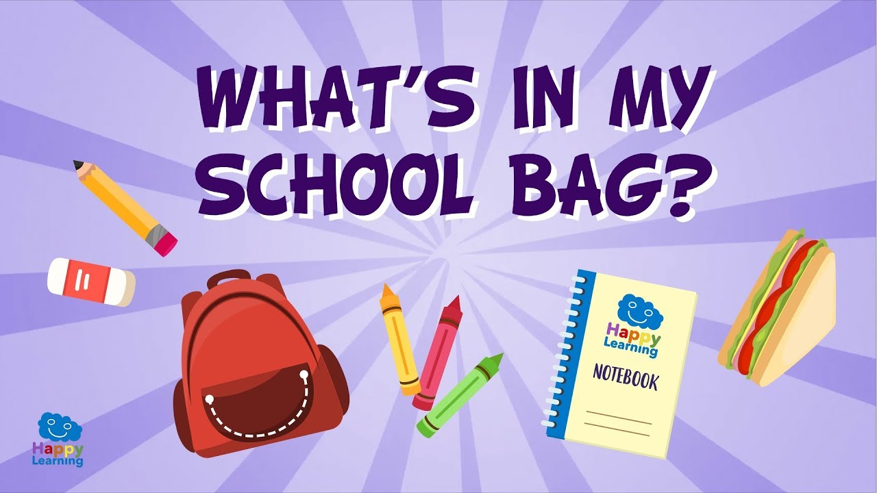 100 cosas que hay en una escuela en ingles