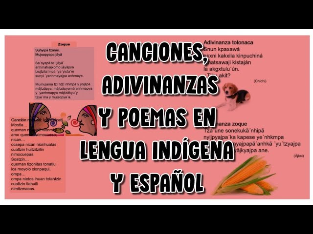 adivinanzas en mazahua y su traduccion en español