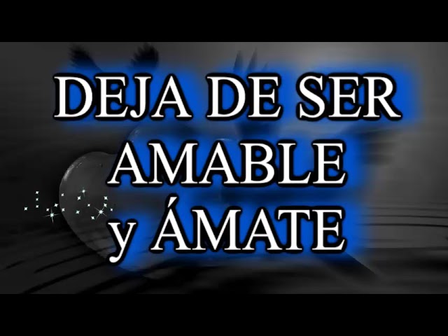 deja de ser gentil y se tu mismo