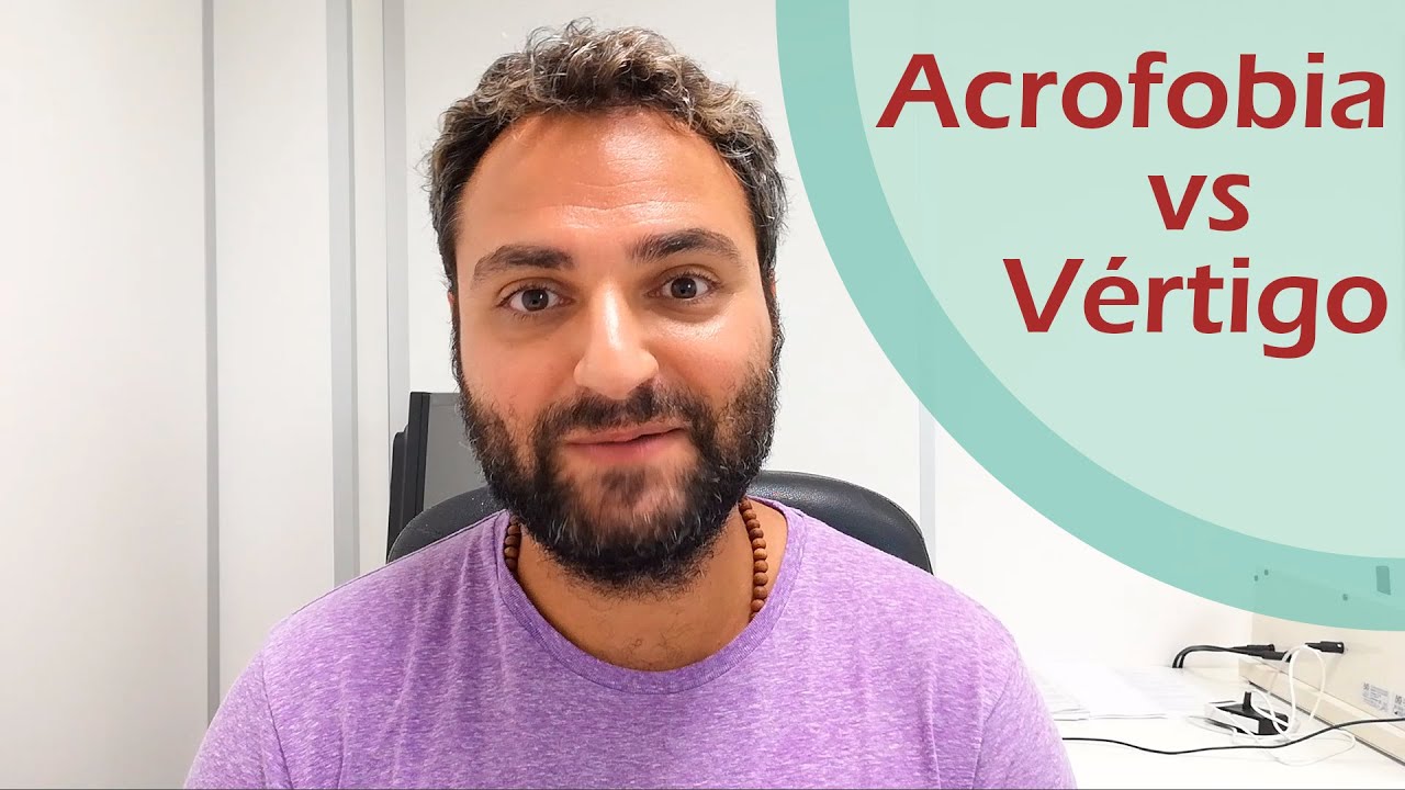 diferencia entre vertigo y miedo a las alturas