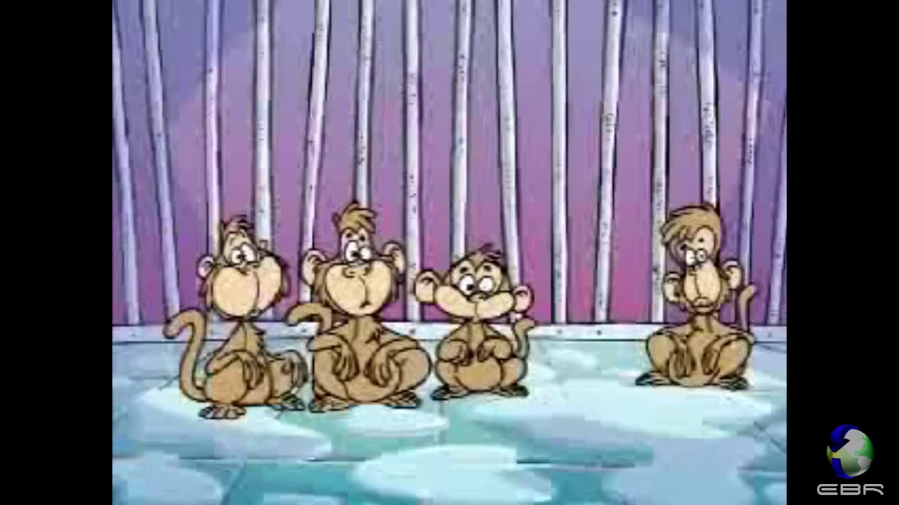 experimento 5 monos platano y chorro de agua