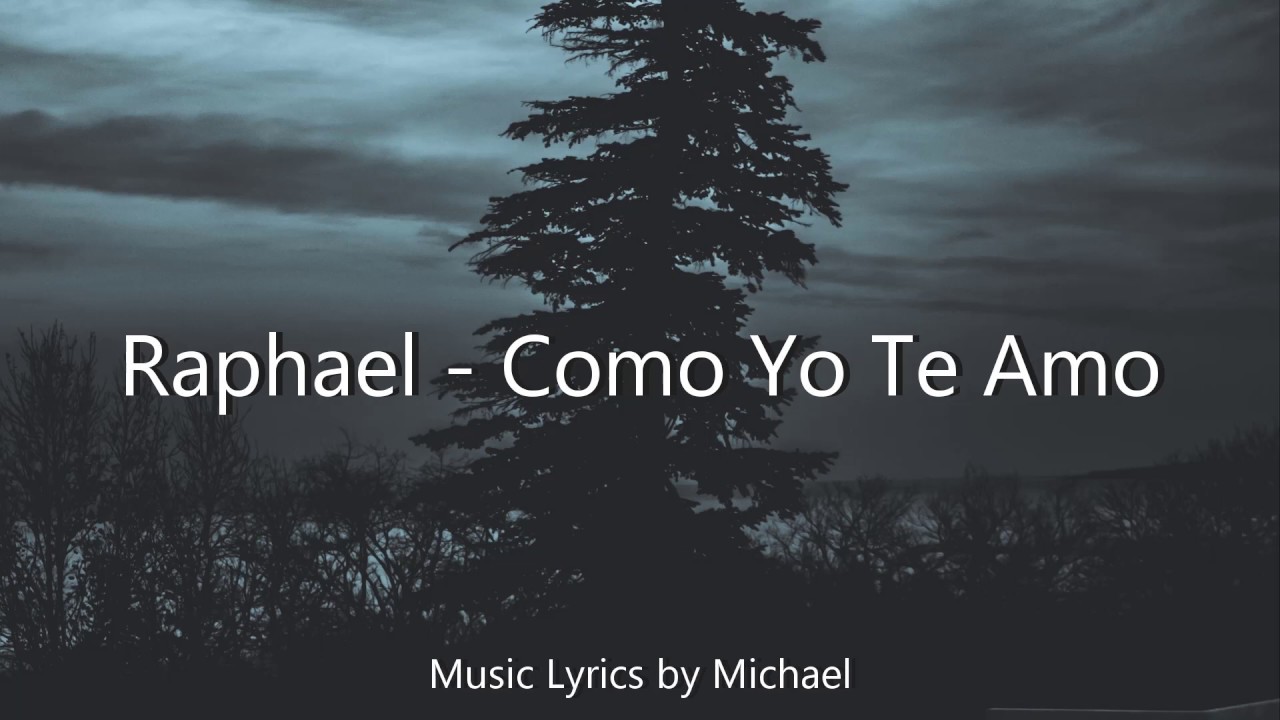 letra de la cancion como yo te amo