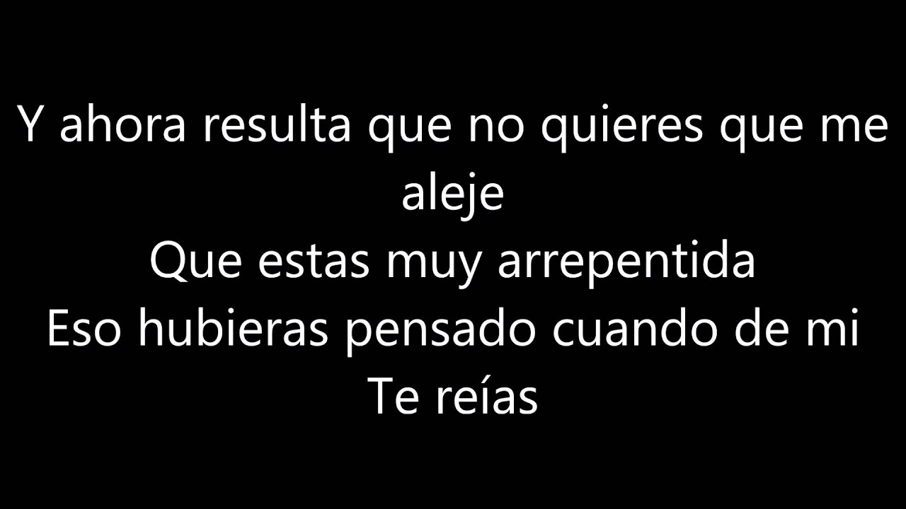 letra de la canción que caro estoy pagando