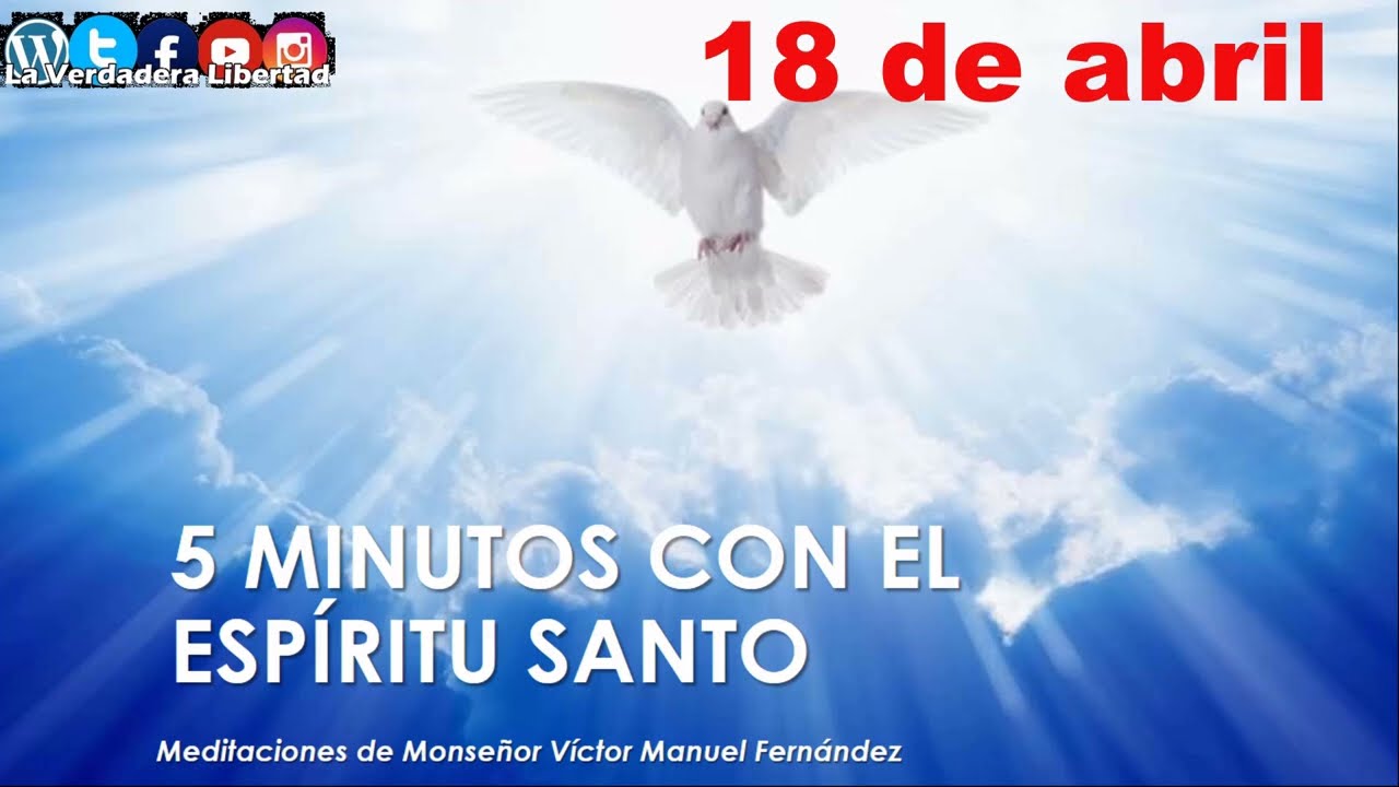 los cinco minutos del espiritu santo para whatsapp