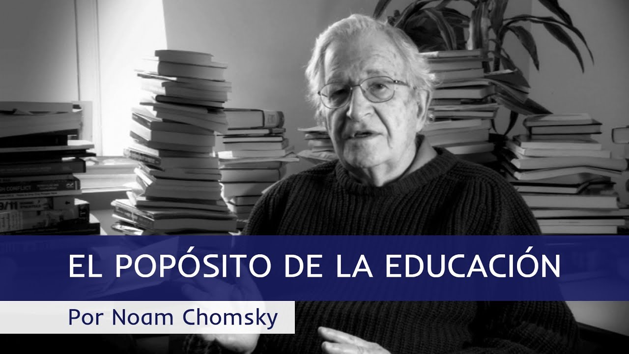 noam chomsky el proposito de los medios masivos