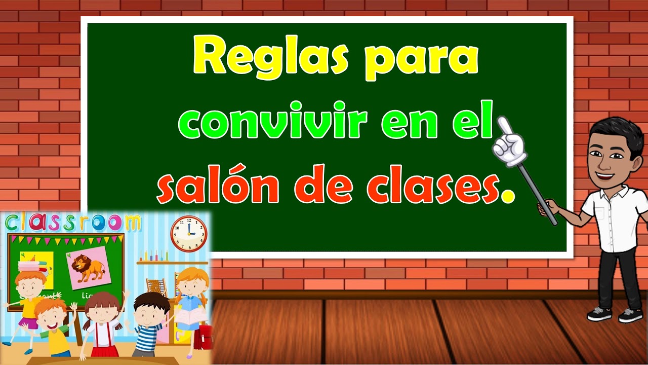 reglas para un salon de clases de primaria