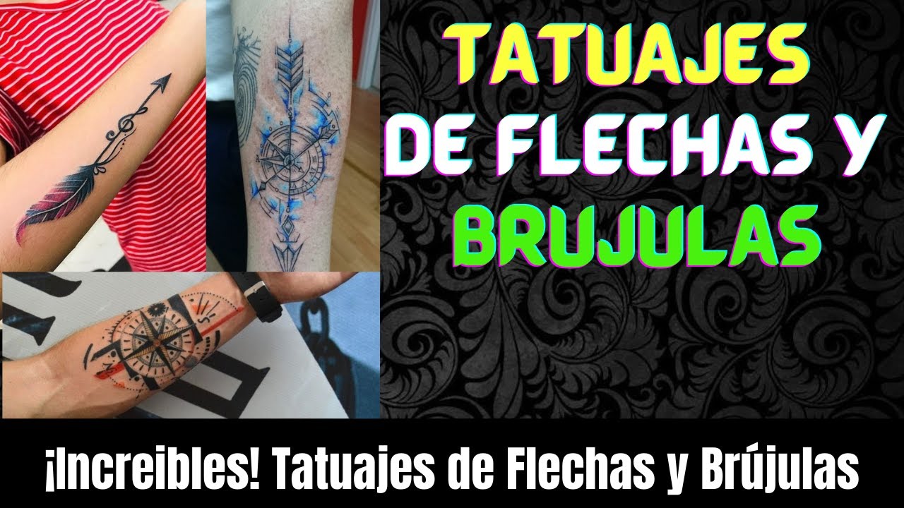 tatuajes de brujulas para hombre en el brazo